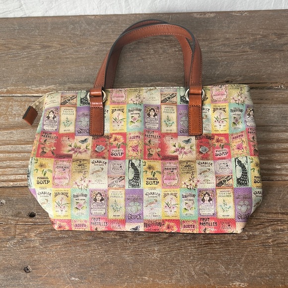 Fossil Multicolor Graphic Tote Bag - Picture 2 of 11